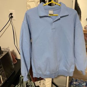 aritiza boyfriend sweatshirt size small